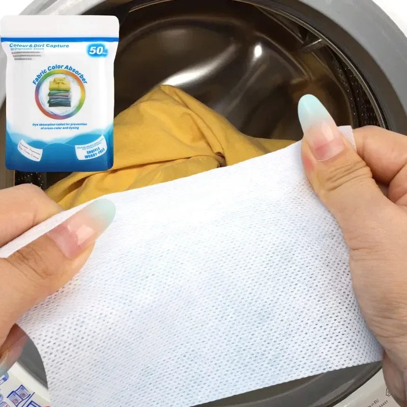 Laundry Color Catcher Sheets - Anti-Dye Transfer Laundry Helper