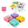 Wooden Face-Changing Cube Puzzle Game for Kids