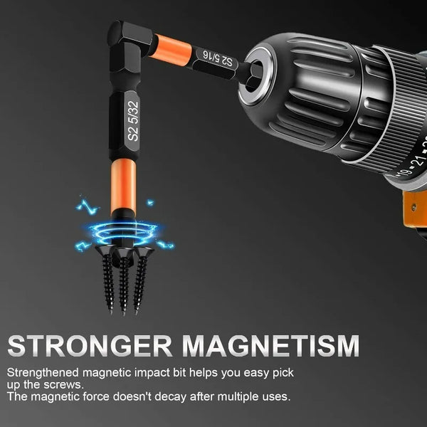 Magnetic Allen Wrench Drill Bit Set with Hex Shank