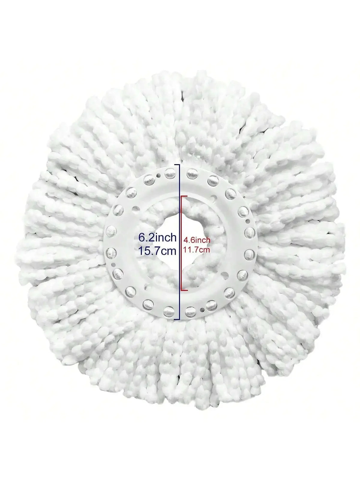 Replacement Microfiber Spin Mop Heads - Universal Fit