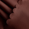 Round Solid Color Polyester Tablecloth for Weddings, Parties & Dining