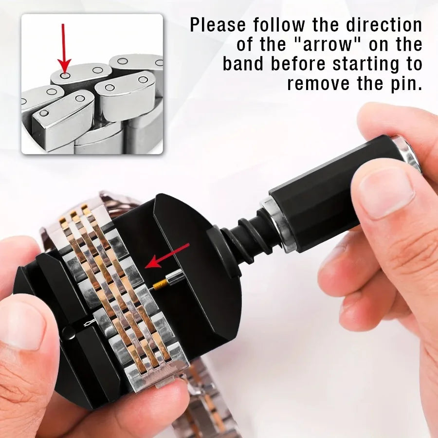 Watch Link Removal Tool Kit with Pin Remover