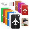 Aircraft-Grade Aluminum Luggage Tag with ID Card Slot