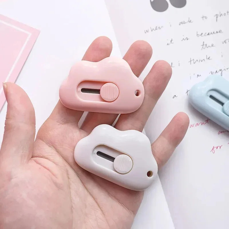 Cute Rabbit & Cloud Design Mini Utility Knife