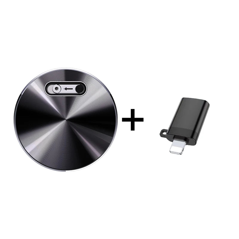 Compact Voice-Activated Recorder with Built-in Magnet