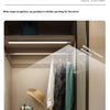 An induction lamp illuminates a cabinet interior, demonstrating wide-angle sensing for long distance recognition.