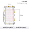 3-Piece Magnetic Embroidery Hoop Set for Brother & Baby Lock Machines