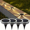 Set of 4 Waterproof Solar Landscape Lights