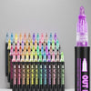 Double Line Outline Pens with Metallic Glitter (Set of 8)