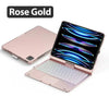 Backlit 360° Rotatable Keyboard Case for iPad with Pencil Holder