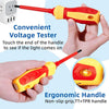 Insulated 1000V Magnetic Screwdriver Set for Electricians