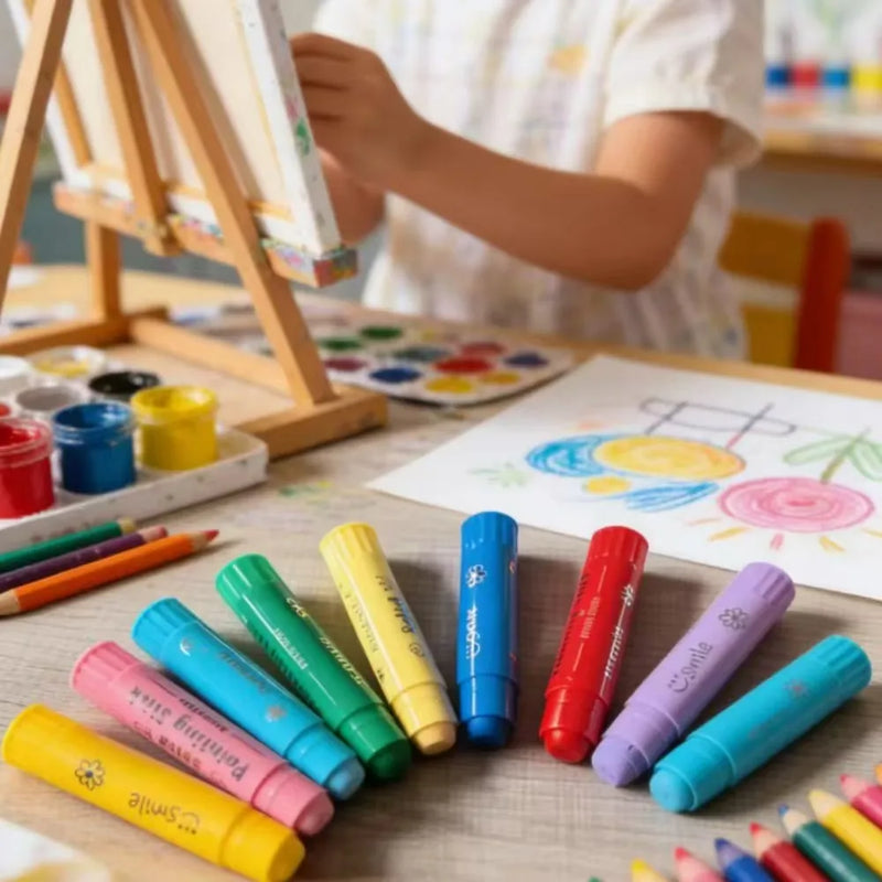 Washable Color Painting Sticks for Kids & Art Projects