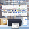 Compact Bluetooth Thermal Label Printer