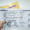 English Reading Comprehension Workbook for Kids Ages 5-8