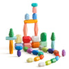 Wooden Rainbow Stacking Stones – Montessori Balancing Blocks for Kids