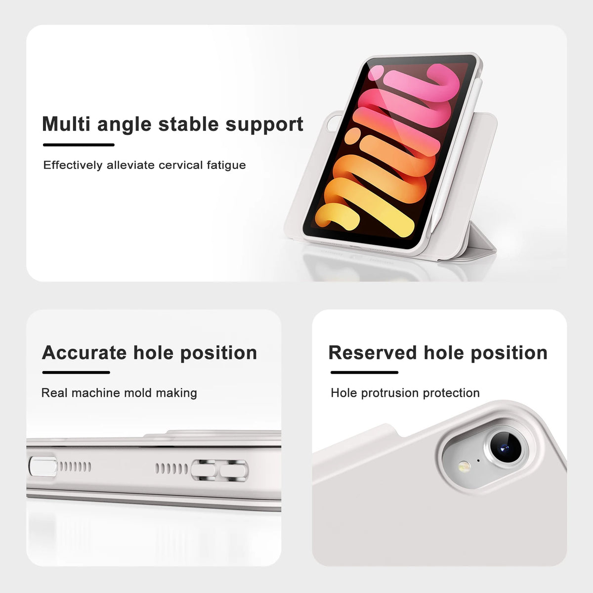 360° Rotating Magnetic Case for iPad