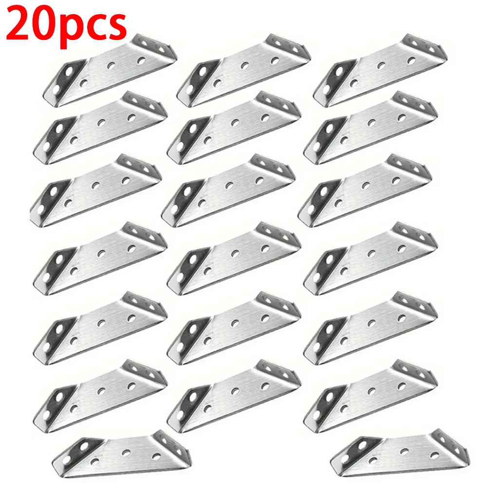 Stainless Steel Corner Brackets for Furniture Reinforcement