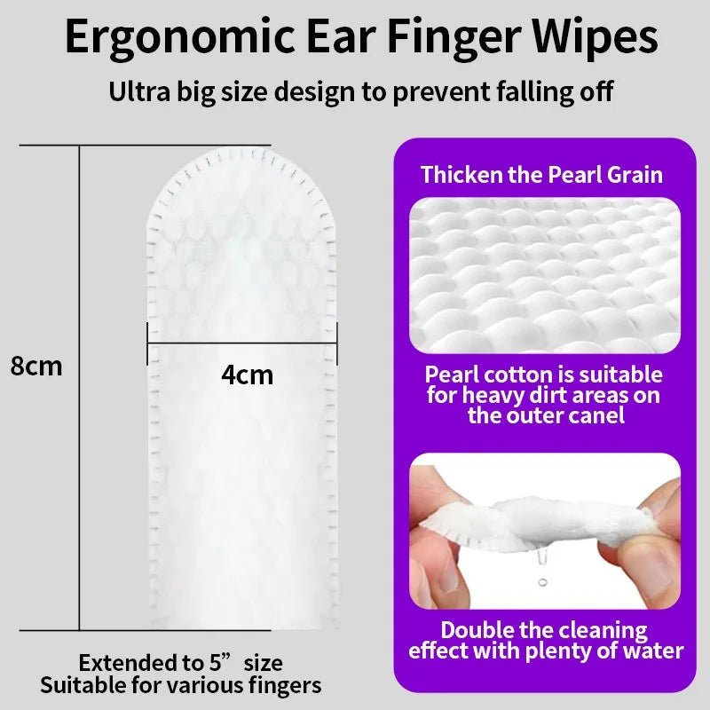 Gentle Ear Cleaning Wipes for Cats & Dogs