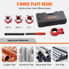 3-Piece Manual Ratchet Pipe Threader Kit with Carrying Case