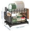 2-Tier Edelstahl Spülmittracks