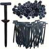 Self-Locking T Rivet Cable Ties for Auto Repair and Garage Organization