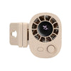 360° Rotating USB Rechargeable Clip-On Fan with 100-Speed Control