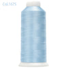80-Color Polyester Embroidery Thread Set with Large 4000m Spools