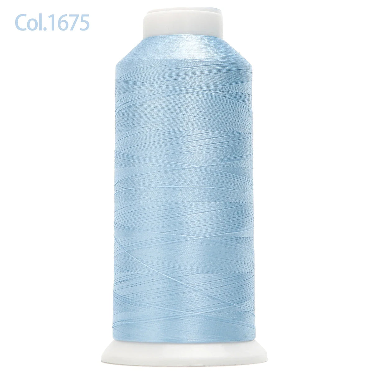 80-Color Polyester Embroidery Thread Set with Large 4000m Spools