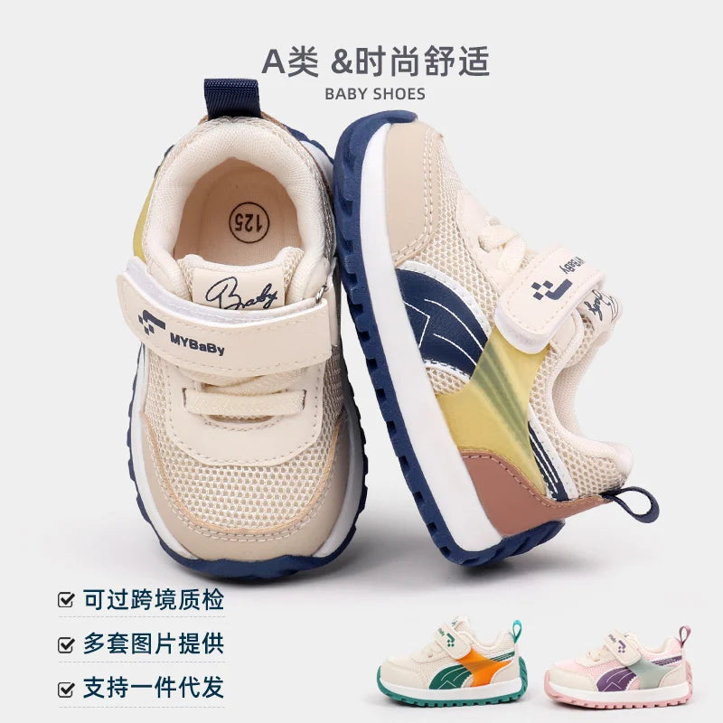 Breathable Anti-Slip Baby First Walking Shoes
