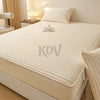 Plush Fitted Sheet Set with Pillowcases