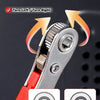 Compact 90-Degree Ratcheting Screwdriver Set with Bit Kit