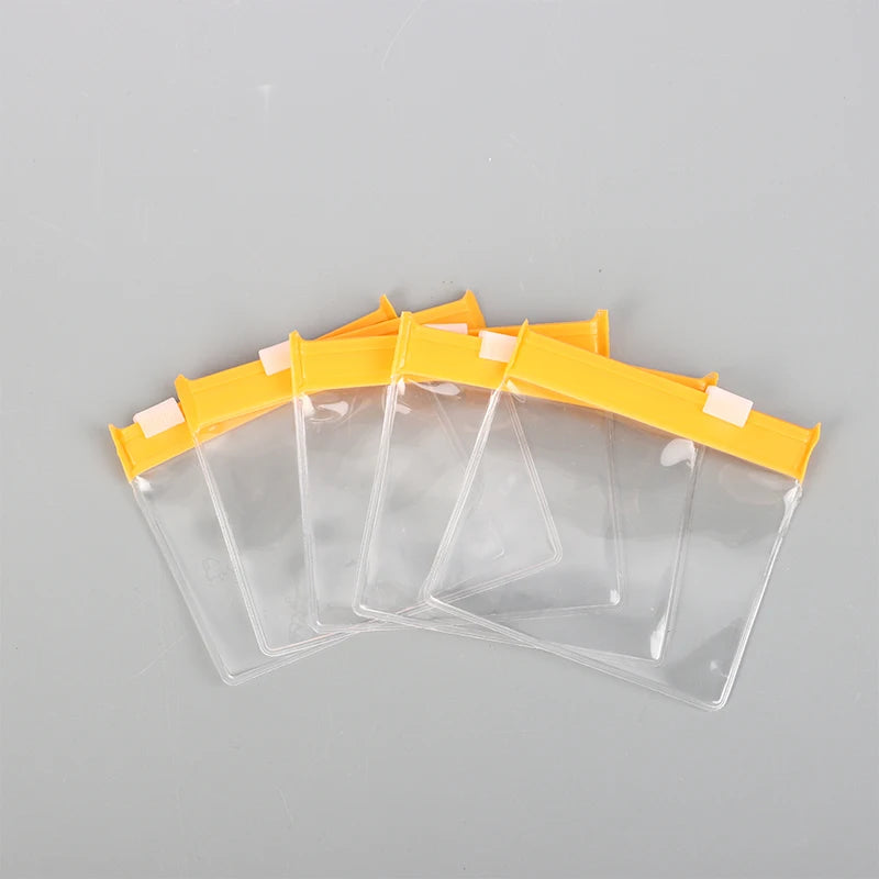 Ensemble de Pochettes Zippeuses en EVA Transparente pour Pilules