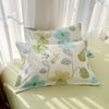 Floral Print 100% Cotton Duvet Cover Set with Two Pillow Shams