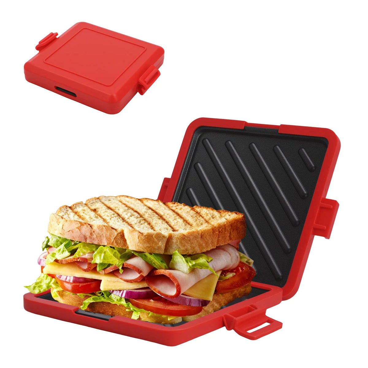 Appareil à Sandwichs et Petit-Déjeuners Compact