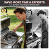 Rechargeable Electric Grill Brush with 3-Speed Motor