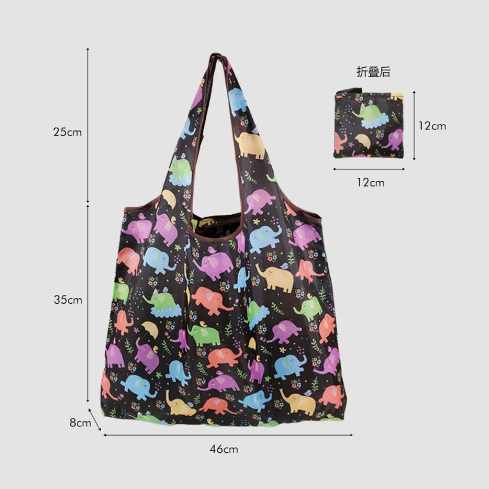 Large Foldable Reusable Shopping Tote Bag