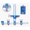 Cabinet Hardware Installation Jig with Adjustable Drill Guide