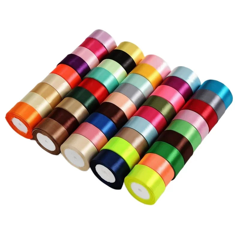 Luxury Satin Ribbon Roll for Gift Wrapping & DIY Crafts