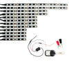 RGB Motorcycle Under-Glow LED Light Kit with Remote