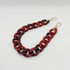 Vibrant Acrylic Bag Chain – Multicolor Shoulder & Phone Strap