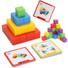 Montessori Rainbow Stacking Blocks for Kids | Spatial Thinking & Math Learning Toy