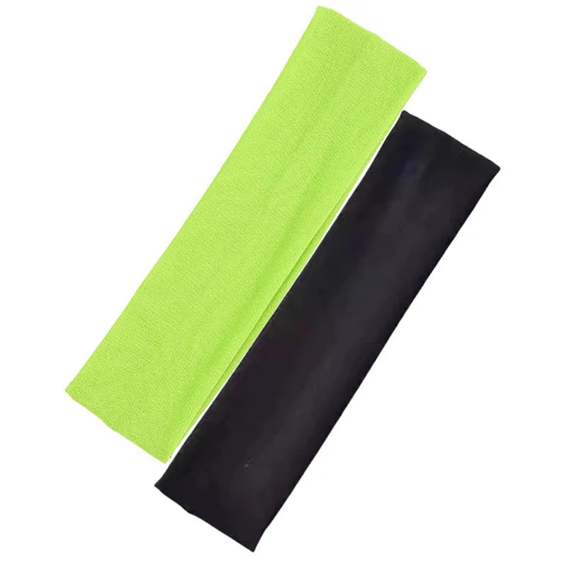 2er-Pack Sport-Yoga- & Lauf-Haarbänder
