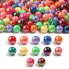 AB Color Acrylic Round Beads for Jewelry Making