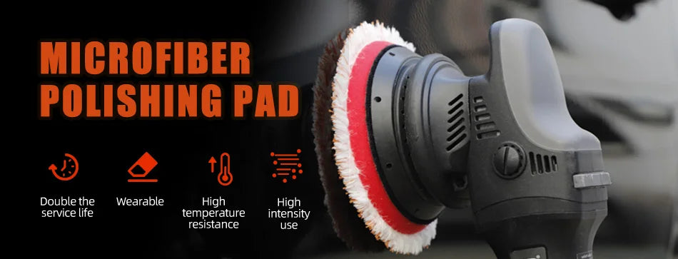 Microfiber Polishing Pad for Car Detailing