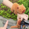 Capybara Plush Snap Bracelet Wristband