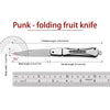 Compact Folding Fruit Knife for Outdoor Adventures