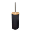 Bamboo Bathroom Organizer Set with Soap Dispenser