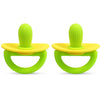 Silicone Teether Ring with Massage Dots for Soothing Gums