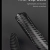 Close-up of a black carbon fiber texture anti-slip base material for a steering wheel cover.