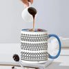 Versteckte Botschaft Keramik-Kaffeetasse
